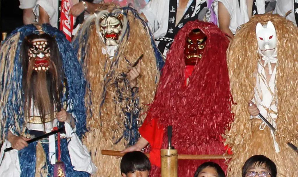 異形の神々アジロが暴れまわり、福を招く！北陸の奇祭「上村木七夕祭
