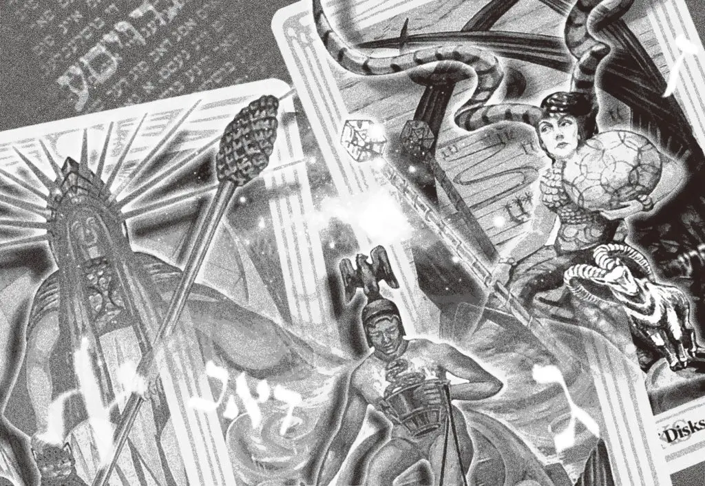 トート・タロット｣に描かれた人物が動き、真実を告げる！ 魔術カードに