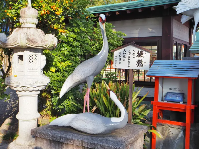 300年生きた武内宿禰と鶴亀がコラボした鹿児島・箱崎八幡神社は最強の