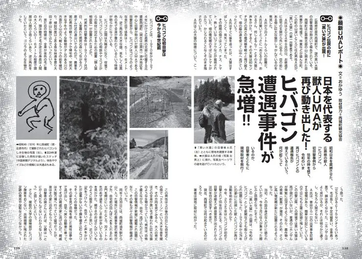 ヒバゴン遭遇事件が急増！！／MUTube＆特集紹介 2025年7月号｜webムー