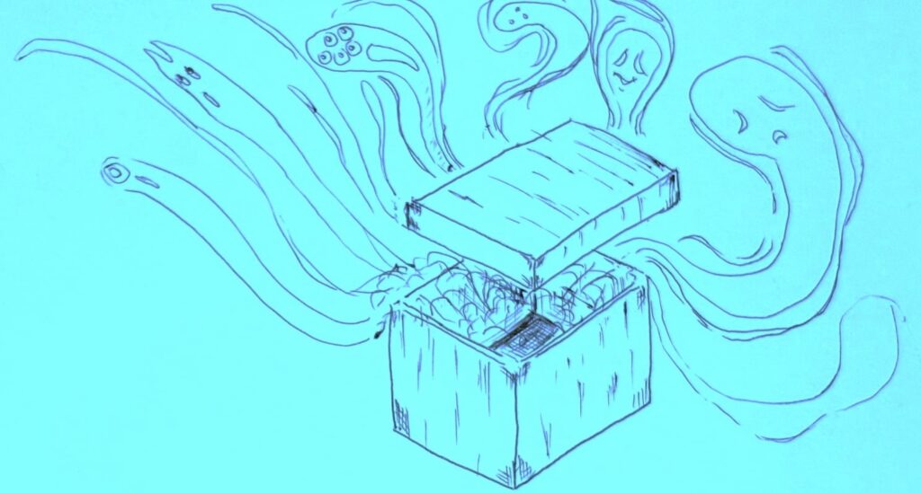 中は狐か狼か…？〝開けてはならない箱〟が秘めた呪術の威力／妖怪補遺々々