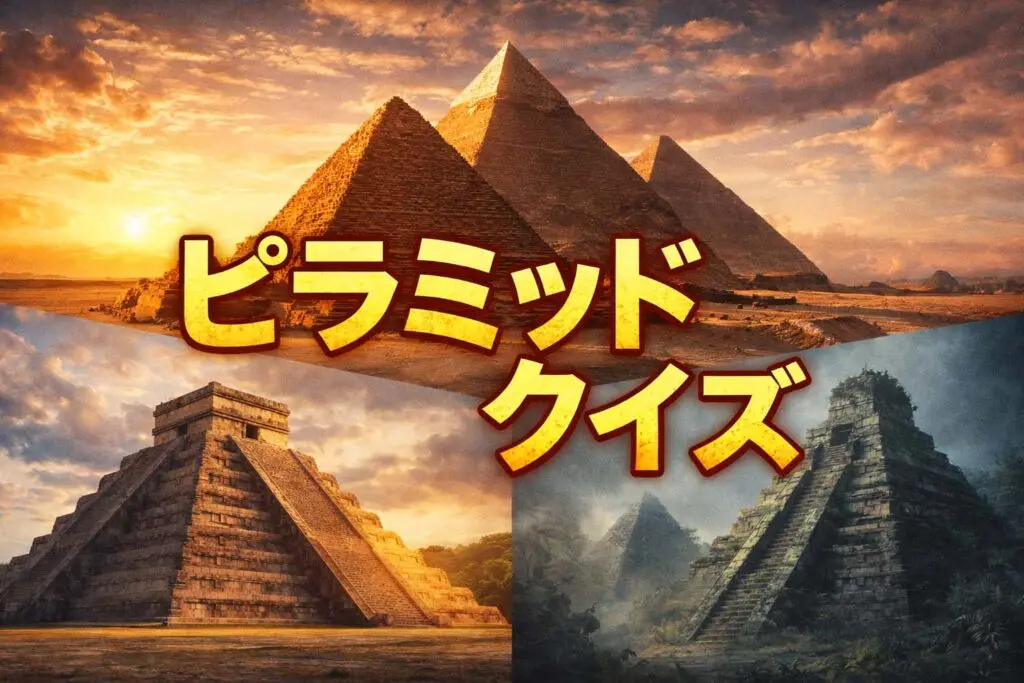 実験企画！ 世界の「ピラミッド」クイズ｜webムー 世界の謎と不思議の