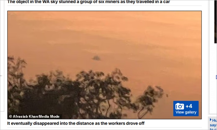 夜明けの鉱山上空を猛スピードで駆け抜けた「三角型UFO」の謎！ 怪現象が続発する西オーストラリア