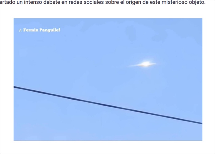 チリの空に飛来した“メタリックな円盤”の謎！ 猛烈加速と突然の消失で現地は騒然、大ニュースに